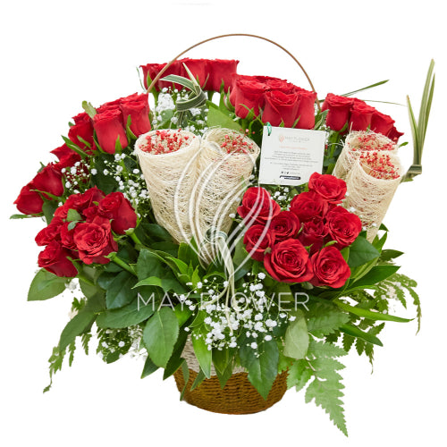 Luminous Blossoms Bouquet – May Flower